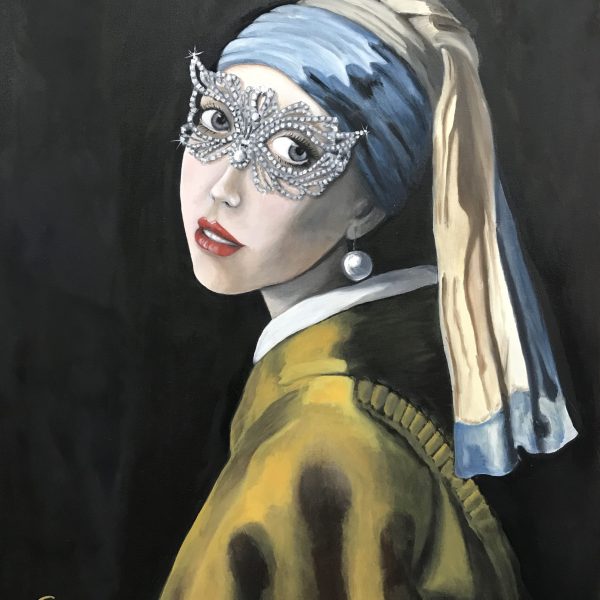 La joven de la perla o de Swarovski