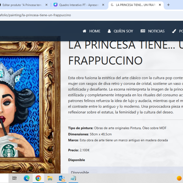 A Princesa tem... um Frappuccino
