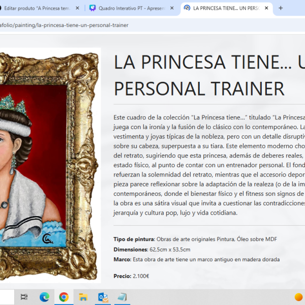 A Princesa tem... um Personal Trainer