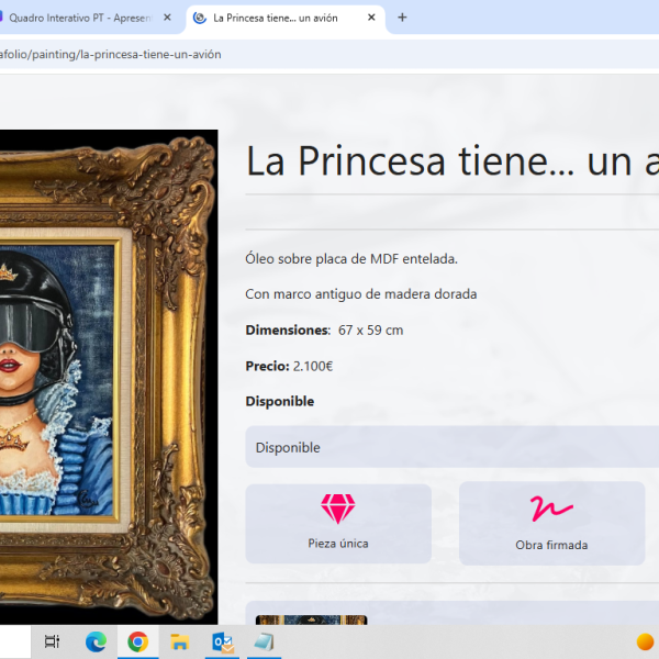 A Princesa tem... um Avião